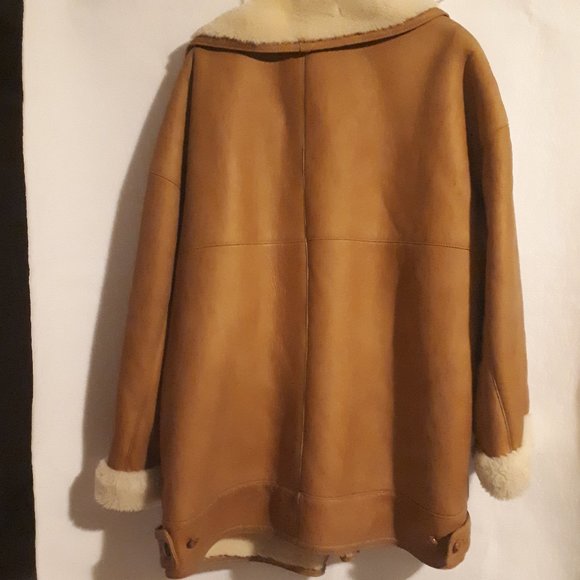 Leader Natural Luxury winter coat length 3/4 leader natural jacket - Picture 4 of 14